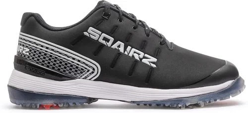 Vista 4 de SQAIRZ Zapatos de golf deportivos para hombre, nuevos zapatos de golf, diseñados para el equilibrio y el rendimiento, picos reemplazables