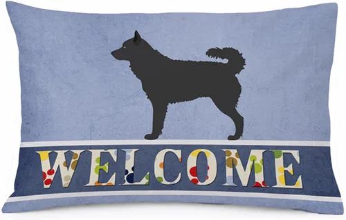 Vista 122 de Caroline's Treasures BB8334PILLOWCASE AIDI Atlas Mountain Dog - Funda de almohada estándar, color azul, ligera, súper suave, de fácil cuidado