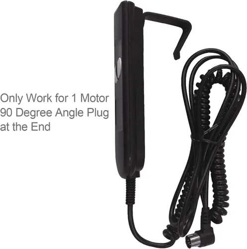 Vista 3 de Fromann Reclinable Control remoto de mano 2 botones 5 pin para silla de sofá de elevación de energía eléctrica