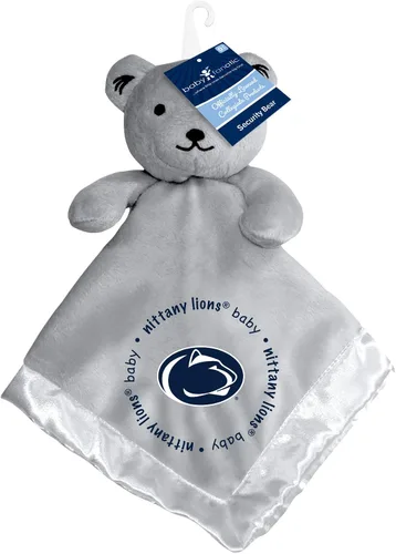 Vista 26 de Baby Fanatic Oso de seguridad gris - NCAA - Con licencia oficial Snuggle Buddy