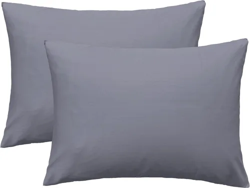 Vista 12 de iMaylex Fundas de almohada suaves 100% algodón egipcio con cierre de cremallera, acogedoras y ligeras, juego de 2, albaricoque, estándar, 20 x 26