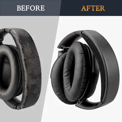 Vista 4 de SOULWIT Kit de repuesto para Bose QC35/QC35 ii - Negro