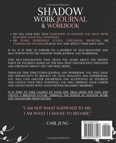 Vista 2 de Shadow Work Journal and Workbook - 2 in 1 A Dream-Life Guide for Self-Explorers to Transform Your Life, Heal Your Inner Child and Join the Shadow