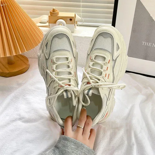 Vista 4 de VAXAV Zapatos deportivos de malla cómodos para mujer, zapatos casuales para correr, caminar, 5.5-8.5