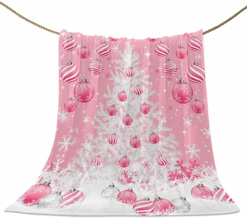 Vista 56 de Mantas de Tiro de Muñeco de Nieve de Navidad, Manta de Vellón Suave de Vacaciones de Invierno Decorativa para Hogar Sofá Sillón Silla Sala de Estar