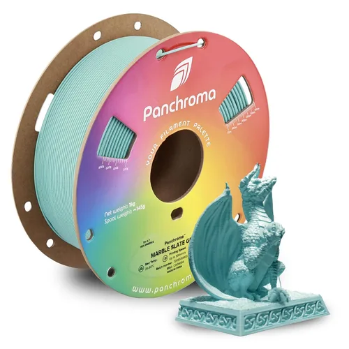 Vista 12 de Polymaker Panchroma - Filamento PLA mate de 0.07 in, 2.2 lbs, madera de Madera mate de doble degradado