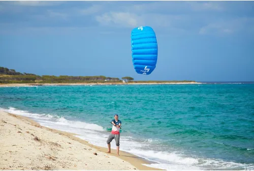 Vista 6 de HQ Kites Rush Pro 300 R2F - Cometa deportiva para principiantes, color azul