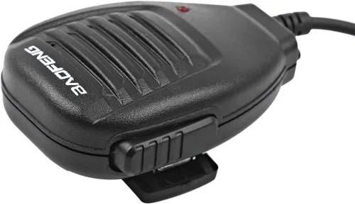 Vista 3 de BAOFENG Altavoz MIC para BAOFENG UV-5R 5RA 5RB 5RC 5RD 5RE 5REPLUS 3R+ 5R EX, 5RX3, negro