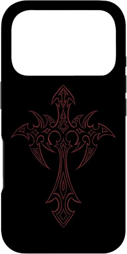Vista 30 de Y2k Mall Goth Grunge Aesthetic Gothic Cross Case for iPhone 17