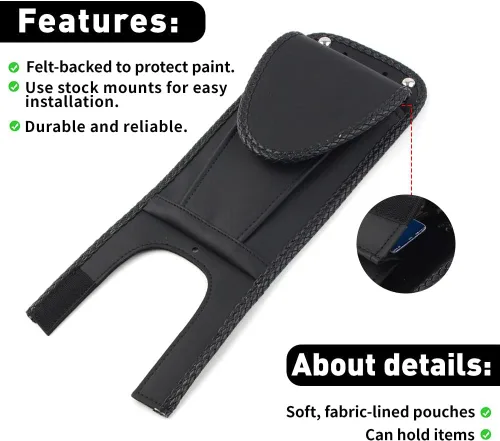 Vista 3 de Three T Funda para peto de tanque de gasolina para Harley Softail FLST FLSTN FLSTF FLSTC FLSTS, FXST FXSTB FXSTI FXSTS FXSTC