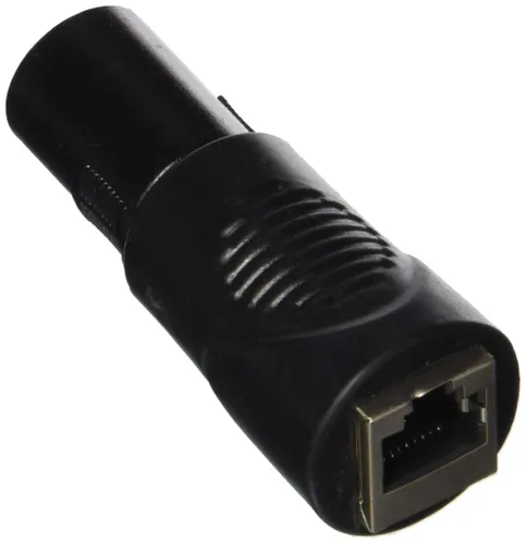 Vista 2 de adj ACRJ455PM Profesional Grado Hembra RJ45 a 5 pines Macho DMX Adaptador