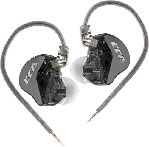 Vista 14 de CCZ NC02 - Monitores intraurales, auriculares con cable para juegos, graves profundos con cable sin micrófono, auriculares intrauditivos IEM de alta
