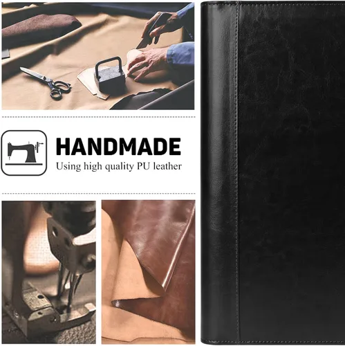 Vista 4 de Toplive Portfolio Carpeta de 3 Anillas Padfolio, Carpeta de Portafolio para Entrevistas de Negocios y Currículum para Mujeres y Hombres