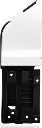 Vista 9 de FUSCH Bisagra de bolsillo para carcasa de puerta de llenado de combustible con cubierta blanca, tapa de puerta de combustible compatible con Ford