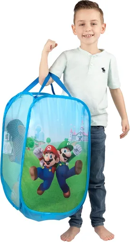 Vista 7 de Franco Cesta de Almacenamiento Plegable Desmontable para Habitación de Niños, Tamaño Único, Pokémon