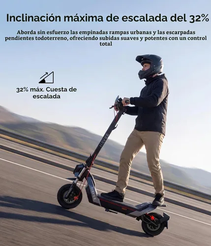 Vista 6 de NAVEE UT5 Ultra X/UT5 Max/XT5 Pro/NT5 Max Electric Scooter, 25-43.5 mph, 51.6-74.6 Miles Range, 1638-2400W Peak Motor & Dual Suspension & Disc