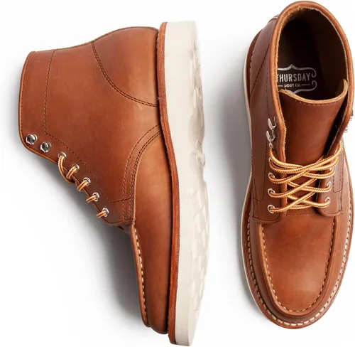 Vista 4 de Thursday Boot Company Diplomat Moc Toe - Botas de cuero para hombre