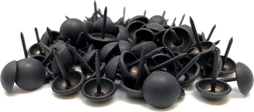 Vista 13 de DMSE – Tamaño mayorista 7/16" diámetro (0.433 in) hardware tapicería muebles decorativos Pulgar tachuelas clavos clavos 1000