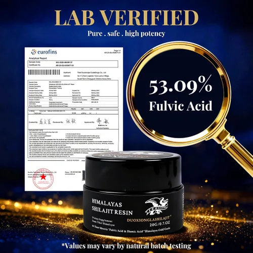 Vista 2 de Resina Shilajit del Himalaya, grado dorado puro, 100% natural con más de 85 oligominerales Impulso de energía y apoyo inmunológico para hombres