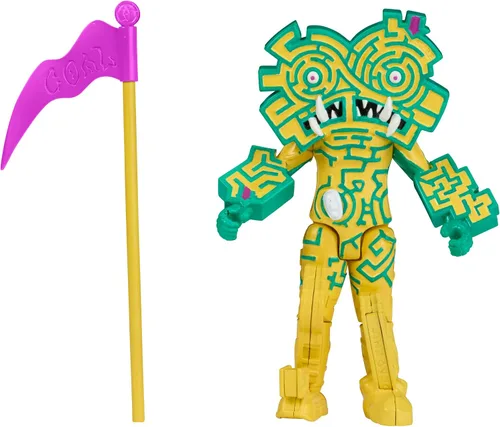 Vista 2 de Power Rangers, Figura de acción de Dino Charge, Villain Puzzler, 5 pulgadas