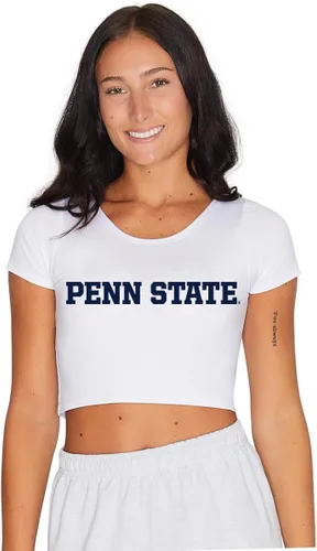 Vista 136 de Lojobands Camiseta corta ajustada para mujer, hecha en Estados Unidos, talla única