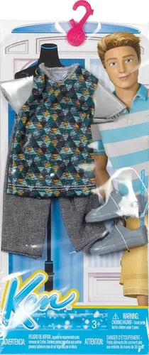 Vista 2 de Barbie Ken Fashion Pack, Clase Geometría