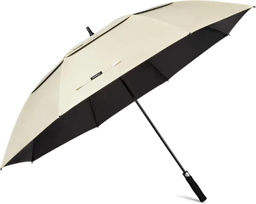 Vista 3 de G4Free Paraguas de golf con protección UV de 47/54/62/68 pulgadas, con apertura automática, doble toldo con ventilación de gran tamaño, extra