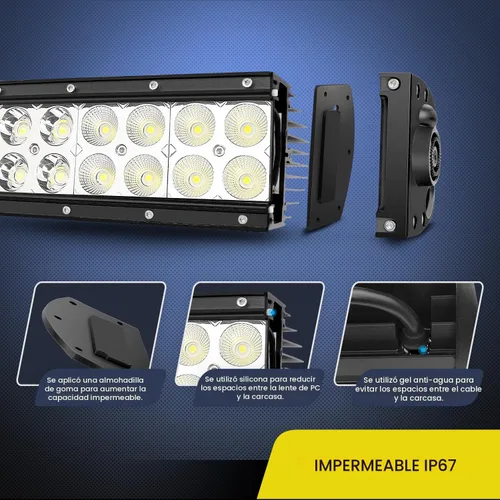 Vista 5 de Focos LED para faros antiniebla de vehículo, de Nilight