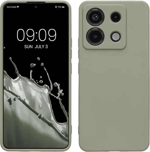 Vista 64 de kwmobile Funda compatible con Xiaomi Redmi Note 9S / 9 Pro / 9 Pro Max - Funda protectora de silicona TPU suave y delgada - Negro mate