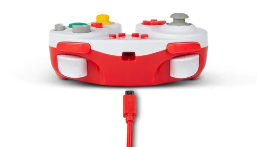 Vista 7 de PowerA Wired GameCube Style Controller for Nintendo Switch - Mario, Gamepad, Wired Video Game Controller, Gaming Controller, GameCube Controller