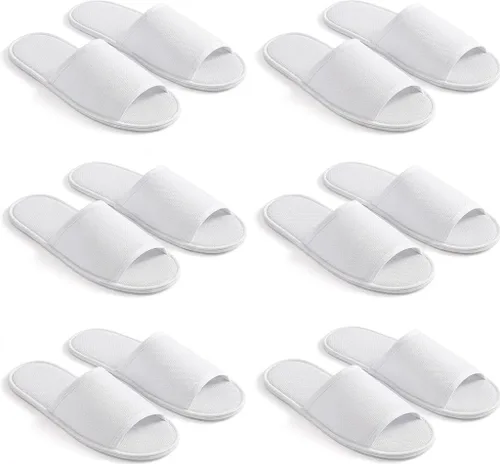 Vista 13 de Maeline Zapatillas de spa, antideslizantes, desechables, al por mayor, pantuflas de hotel para invitados, multicolor reutilizables, para interiores