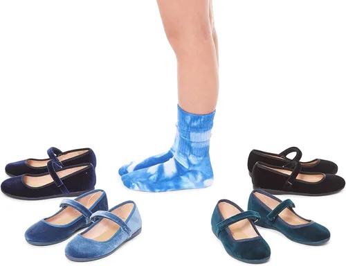 Vista 8 de Childrenchic Zapatos Mary Jane para niñas Zapatos de vestir clásicos y cómodos para niñas pequeñas y niños Zapatos planos perfectos