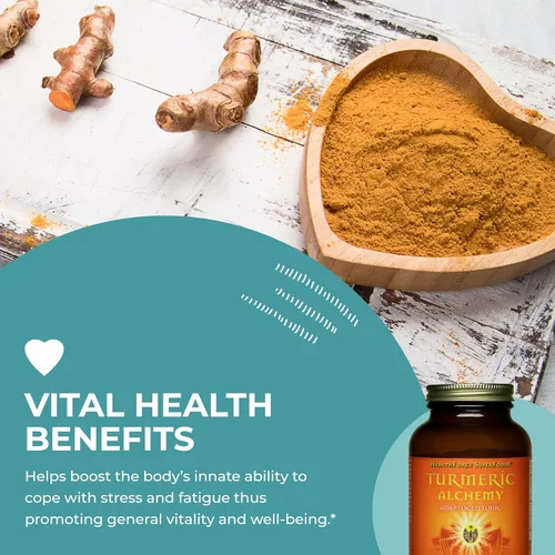 Vista 5 de HEALTHFORCE SUPERFOODS Alquimia de Cúrcuma - 6.35 oz Polvo