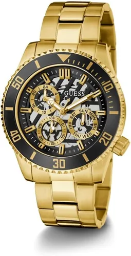 Vista 7 de GUESS Reloj de 1.772 in para hombre Tono Dorado/Tono Dorado/Negro