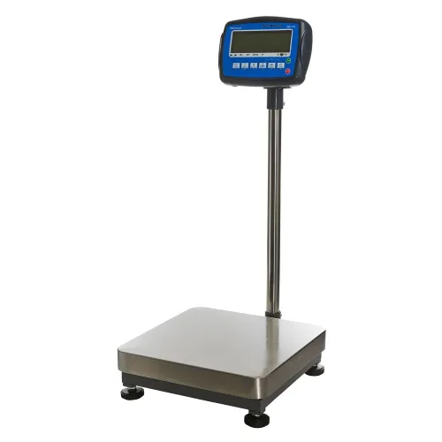 Vista 5 de Báscula electrónica de banco 3900LP calibrada con indicador LCD SBI 110, capacidad de 600 libras, NTEP 5000d, bandeja superior de acero inoxidable