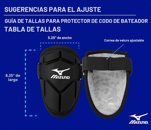 Vista 3 de Mizuno Codera para bateador, negro, talla única