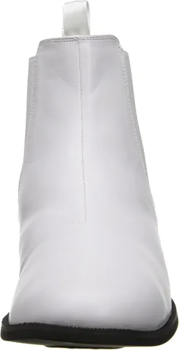 Vista 2 de Funtasma Botas de combate Trooper-12 para hombre, Blanco