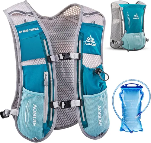 Vista 27 de TRIWONDER Running Vest Hydration Pack Backpack for Men & Women, Lightweight Trail Marathon Run Race Vest for Cycling Jogging