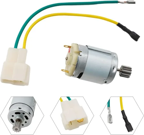 Vista 6 de Motores para coche eléctrico RS550 RS390 RS380 12V 6V / DL555 24V 10 dientes para reemplazo de herramientas de motor de vehículo eléctrico