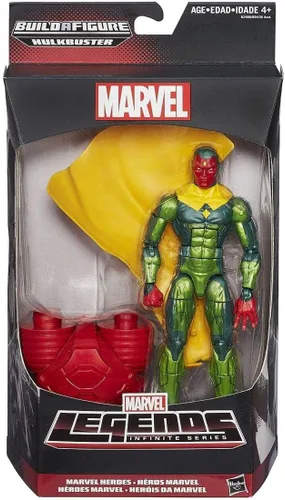 Vista 2 de Leyendas de Marvel serie Infinite de héroes de Marvel y Marvel´s vision.