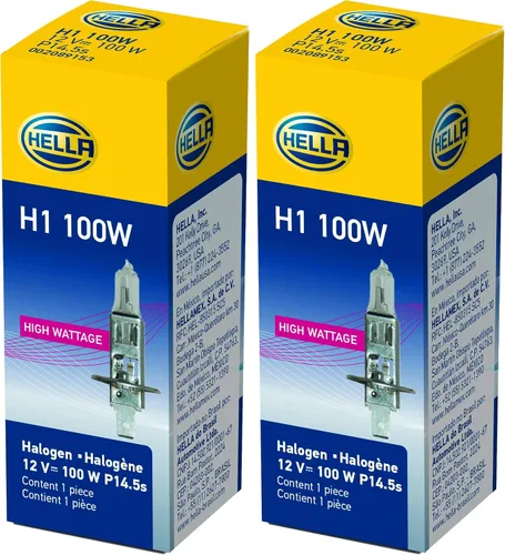 Vista 9 de Hella - Foco de alto rendimiento H1 de 2.0 TB, 12 V, 55 W, paquete de 2