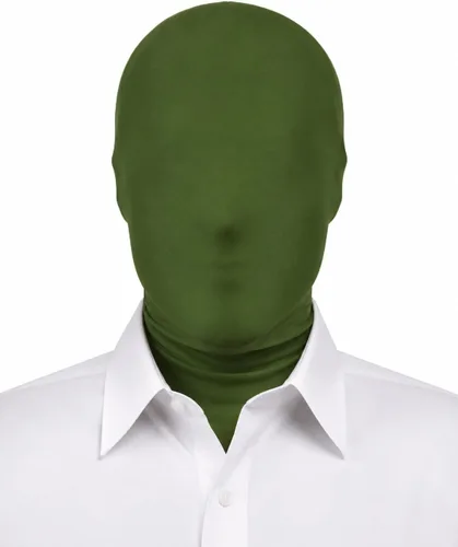 Vista 27 de Máscara de capucha Zentai de elastano de cobertura completa para hombre y mujer para disfraz de Halloween