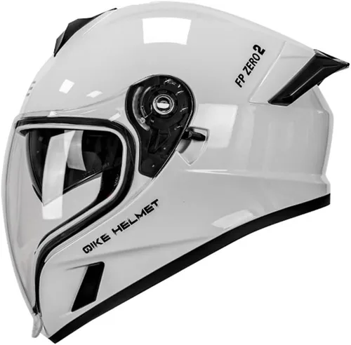 Vista 17 de Cascos de cara completa para hombre, color negro, para motocicleta, Street Bike Racing ATV con visera única, casco ligero retro de motocicleta