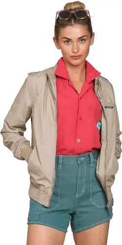 Vista 3 de Members Only Chaqueta clásica Iconic Racer para mujer Slim Fit
