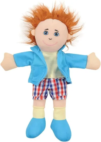 Vista 3 de Constructive Playthings Juego de marionetas y accesorios para edades de 2 años en adelante, juego de 7