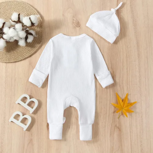 Vista 7 de Twopumpkin Trajes para recién nacidos, traje de punto para bebé, niño y niña, mameluco para recién nacido, traje de regreso a casa, ropa de género