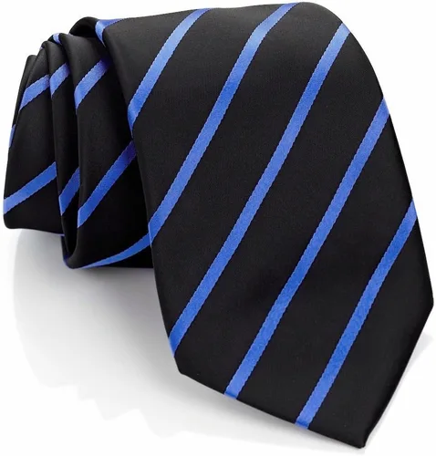 Vista 46 de Scott Allan - Corbatas de rayas para hombre - Corbata tejida para hombre