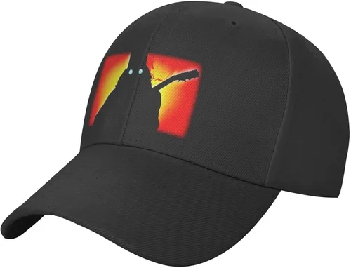 Vista 2 de Pyglaiuffqg Buckethead - Gorra de béisbol para niño, sombrero de hip hop, para niña, béisbol, fútbol, unisex, para papá, color negro, Negro