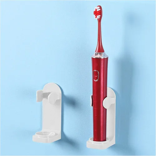 Vista 5 de Andiker Soporte para cepillo de dientes eléctrico montado en la pared, ahorra espacio para mantener el secado (3 piezas)