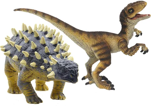 Vista 11 de Gemini & Genius Anquilosaurio Juguetes de Dinosaurio, Figura de Anquilosaurio Ankylosaurus-1pc